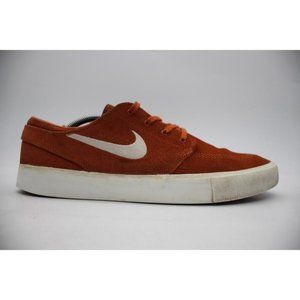 Nike Zoom Air Stefan Janoski Men’s 13 Brown Swoosh Skateboard Shoes AQ7475-203